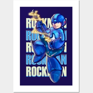 Megaman - Rockman Posters and Art